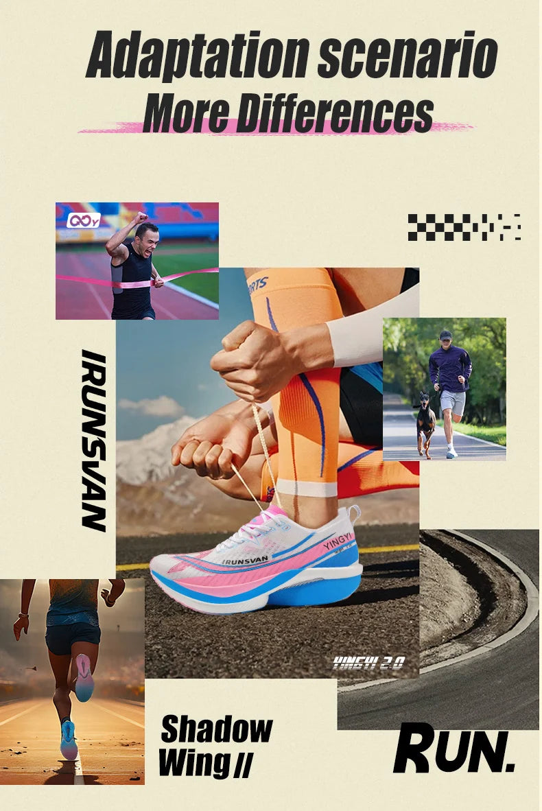 2025 Carbon Plate Marathon Running Shoes Professional Test; Stable Support Ultra-Light Bounce Shoes Unisex 088