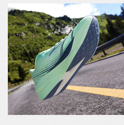 361 Degrees Furious ET Men's Running Shoes Carbon Plate Racing Marathon Rebound Breathable Cushioning Male Sneakers 672512216F