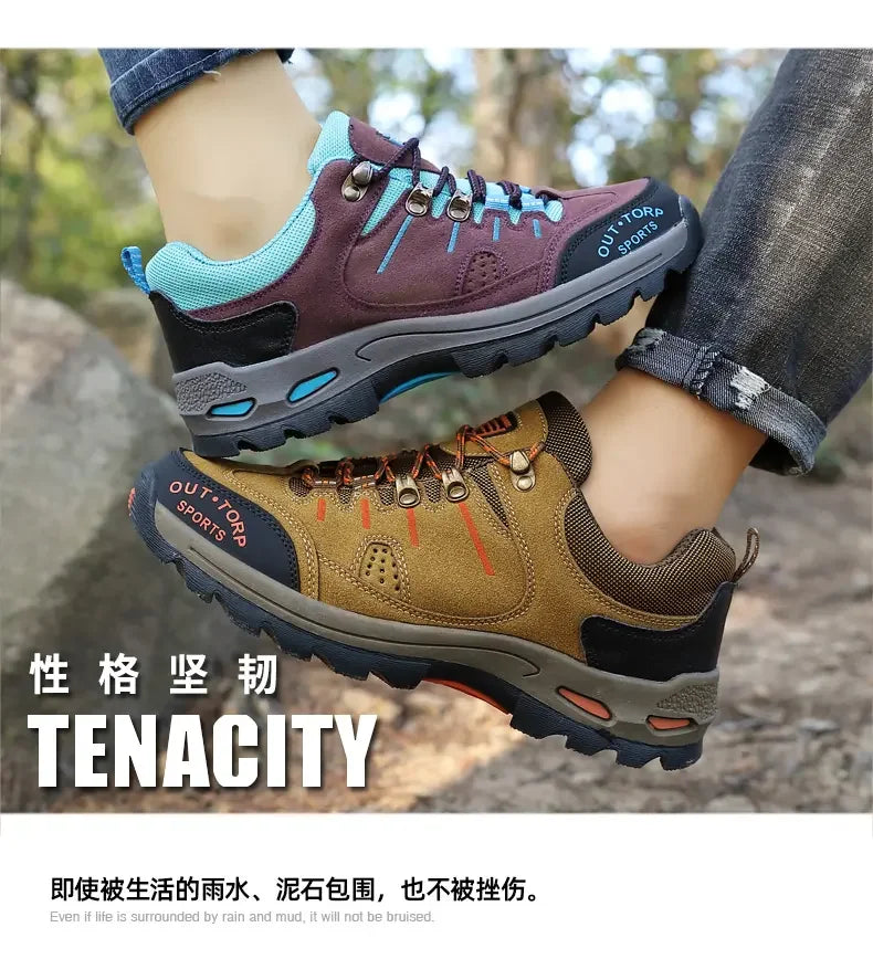 Retro Style Men  Sports Shoes Autumn and Winter Short Boots Anti Slip Hiking Shoe Suitable for Ankle Boots Urban Commuting 2025