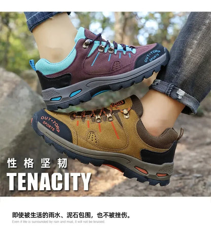 Retro Style Men  Sports Shoes Autumn and Winter Short Boots Anti Slip Hiking Shoe Suitable for Ankle Boots Urban Commuting 2025
