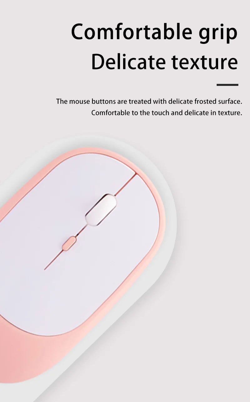 Lenovo langaton hiiri USB-ladattava ergonominen säädettävä DPI toimistoon hiljainen 2.4G Bluetooth optinen sähköinen hiiri pelaamiseen ja toimistoon