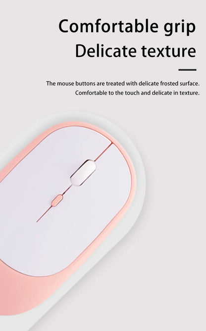 Lenovo langaton hiiri USB-ladattava ergonominen säädettävä DPI toimistoon hiljainen 2.4G Bluetooth optinen sähköinen hiiri pelaamiseen ja toimistoon