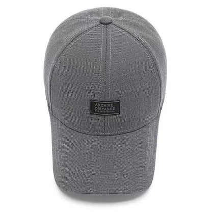 Unisex ARCHIVE DISTANCE Embroidery Baseball Caps Spring Autumn Outdoor Adjustable Casual Hats Sunscreen Hat Sports Cap