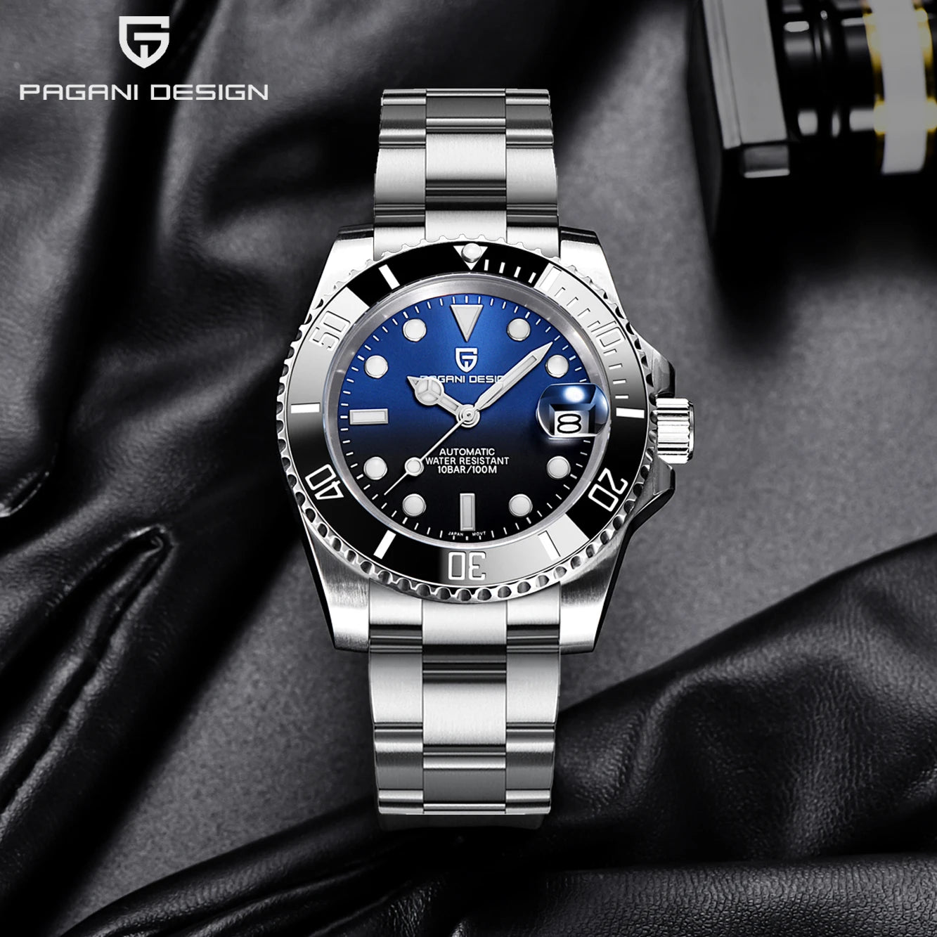 PAGANI Design 2026 New Men Automatic Mechanical Watches Miyota 8215 40mm Stainless Steel Waterproof Watch Relogio