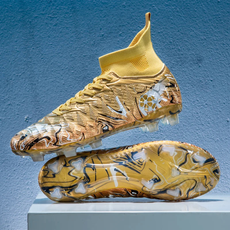 New Men Professional Soccer Shoes Non-slip Football Boots Unisex Breathable Futsal Sports New Cleats Drop Shipping Ultralight