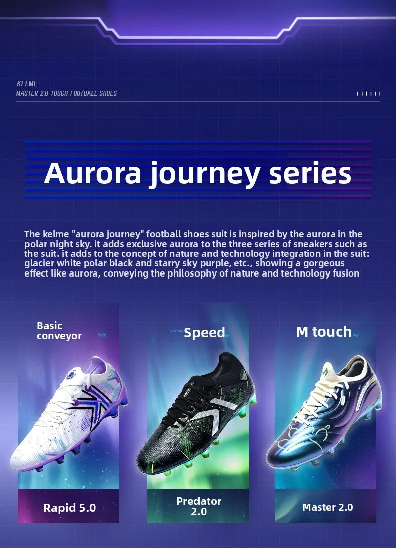 Kelme – buty piłkarskie dla dorosłych Mg Short Nail – męskie buty treningowe do piłki nożnej – profesjonalne buty do rozgrywek na trawie