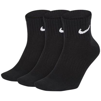 Nike Logo Athletic High-Top-sokker Træningssokker til midt på læggen Unisex-stil Kombinationspakke Hvid SX7676-100