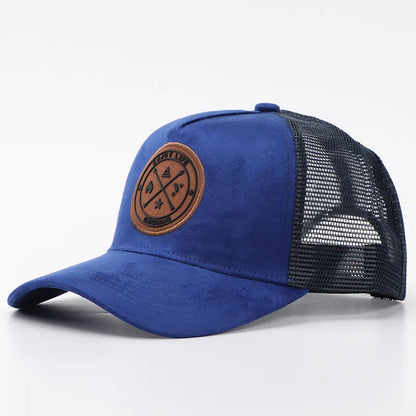 Unisex Mesh Baseball Cap for Men Outdoor Ports Adjustable Trucker Caps Fashion Curved Dad Cap Men Women Casual Breathable Sunhat