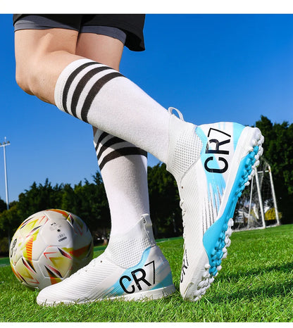 Botas de fútbol para hombre nuevas en oferta, zapatillas profesionales de futsal de alta calidad, tacos de fútbol para mujer unisex, ultraligeras TF/FG