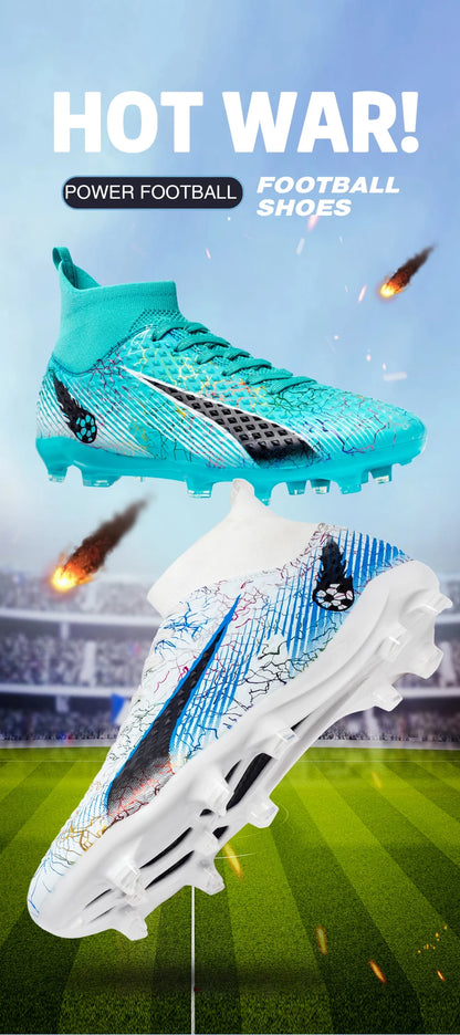 Męskie buty piłkarskie, dziecięce buty piłkarskie, damskie profesjonalne buty piłkarskie, antypoślizgowe buty TF/FG, sportowe buty piłkarskie do użytku na świeżym powietrzu