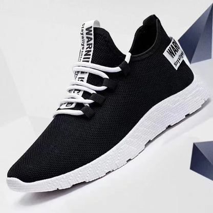 Leichte Herren-Sneaker, lässige Mesh-Sportschuhe für den Sommer, Outdoor-Schuhe für Herren mit weicher Sohle, atmungsaktiv, komfortabel und modisch, trendige Laufschuhe