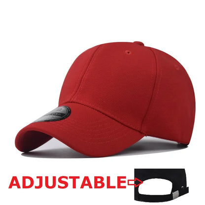 Casquettes Snapback fermées à l'arrière, non réglables, pour homme, de qualité, style hip-hop, ajustées, pour adulte, couleur unie, casquettes de baseball, 57-58 cm, pour petits visages
