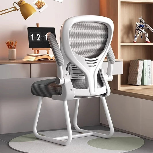 Cadeira de Computador, Cadeira de Encosto para Uso Sedentário em Casa, Secretária de Dormitório, Estudo e Escritório, Cadeira de E-sports, Cadeira Ergonómica.