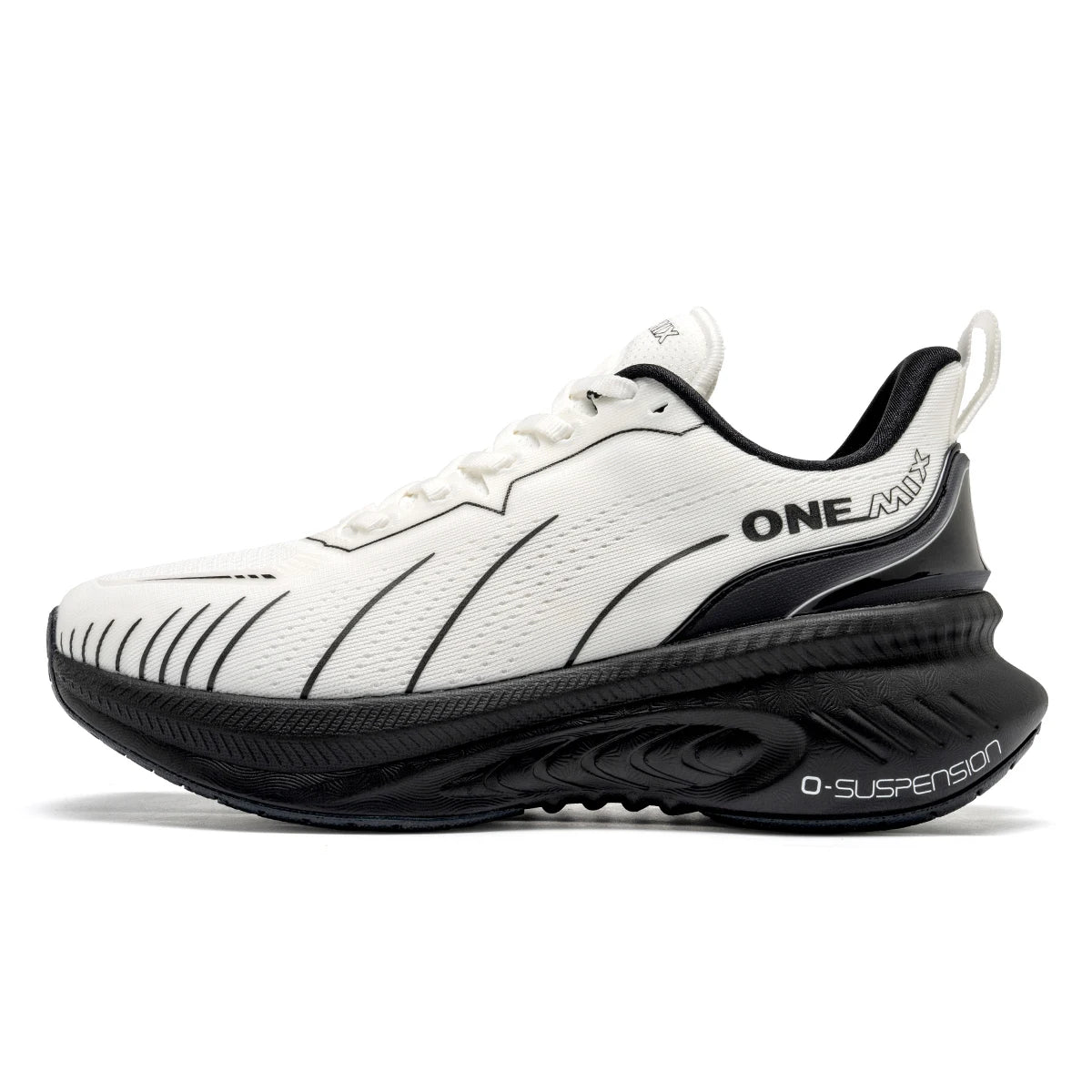 ONEMIX 21608A chaussures de course pour hommes bleu hiver à lacets chaussures de sport femmes antidérapant en plein air athlétique chaud hommes baskets