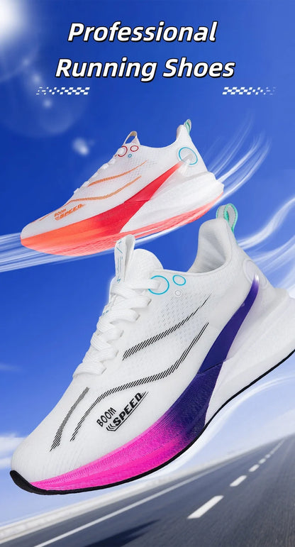 2025 professionelle Marathon-Laufschuhe für Herren und Damen mit Carbonplatte, Stoßdämpfung, ultraleichtem Design und stabilem Halt