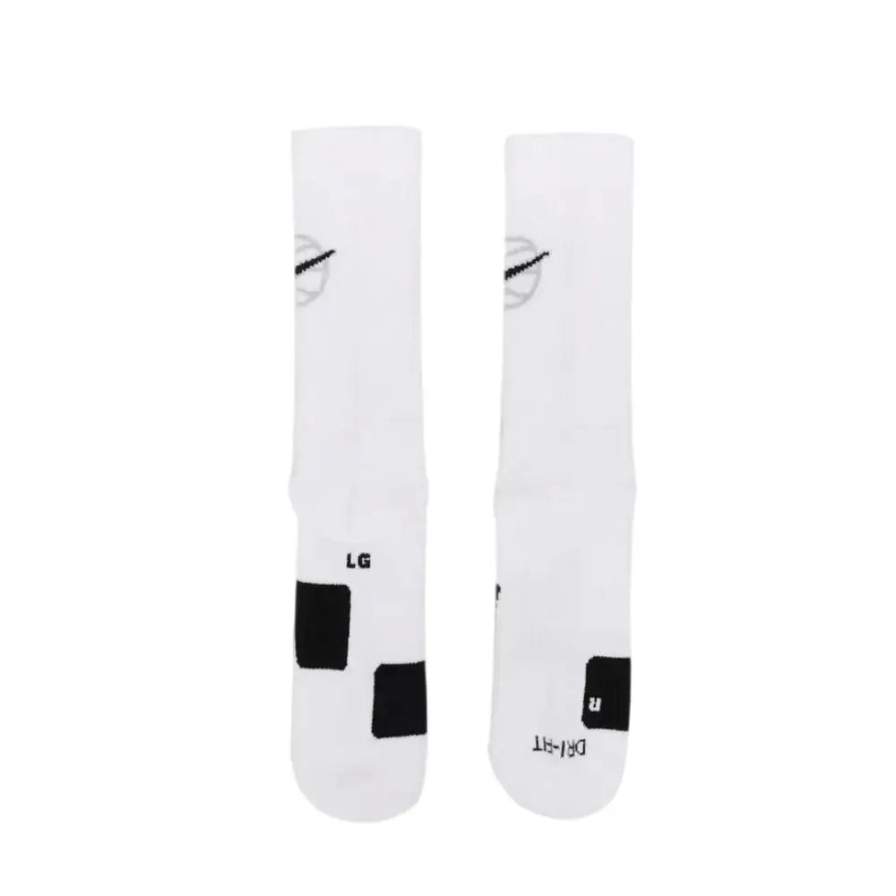 Nike EVERYDAY CREW: Stylish, comfortable, slip-resistant, and durable unisex soft basketball socks (3-pack)  DA2123-100