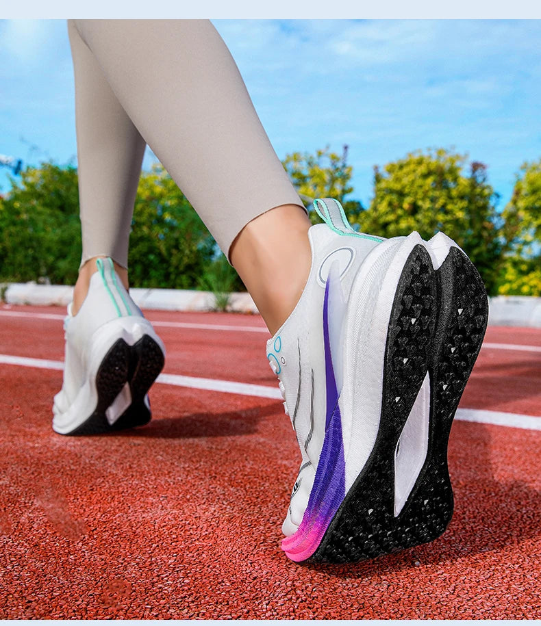 2025 professionelle Marathon-Laufschuhe für Herren und Damen mit Carbonplatte, Stoßdämpfung, ultraleichtem Design und stabilem Halt