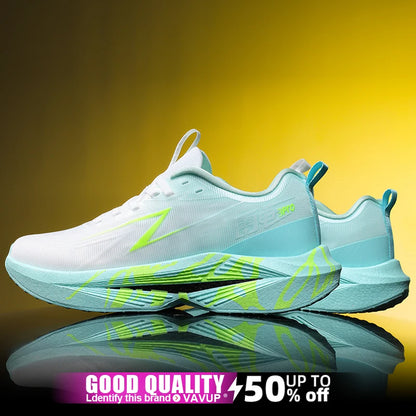 Scarpe da corsa da uomo Marathon, scarpe sportive specializzate, traspiranti, leggere, da donna, antiscivolo, con soletta in carbonio, comode sneakers
