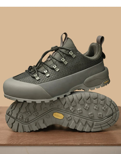 2025 New Hiking Shoes Non-Slip Grip Men's Spring Fall Outdoor Casual Sports Shoes Breathable Comfortable Durable Leisure Sneaker