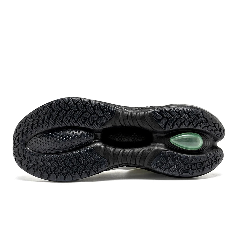 ONEMIX Neue Laufschuhe mit Dämpfung für Herren, geeignet für intensive Läufer, Schnürschuhe, Sportschuhe für Damen, rutschfeste Outdoor-Sportschuhe für Herren