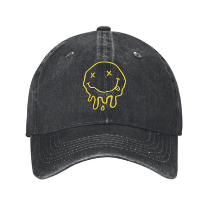 Summer Garbage rock Nirvanas 2026 Baseball Cap Sun  Breathable Design Washed Trucker Hat Women Trendy Kpop Rock Baseball Caps