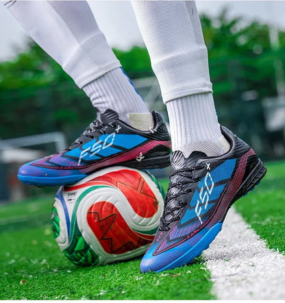 Nouvelles chaussures de football pour hommes, chaussures de sport antidérapantes pour terrain en gazon, baskets professionnelles, chaussures d'entraînement pour activités sportives en extérieur, chaussures de match, modè