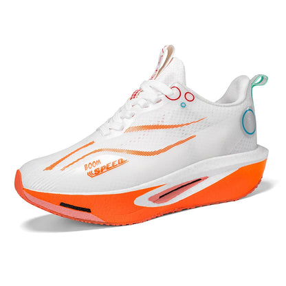2025 Men's And Women's Carbon Board Running Shoes Professional Marathon, Lightweight Rebound Cushioning Breathable Sports Shoes