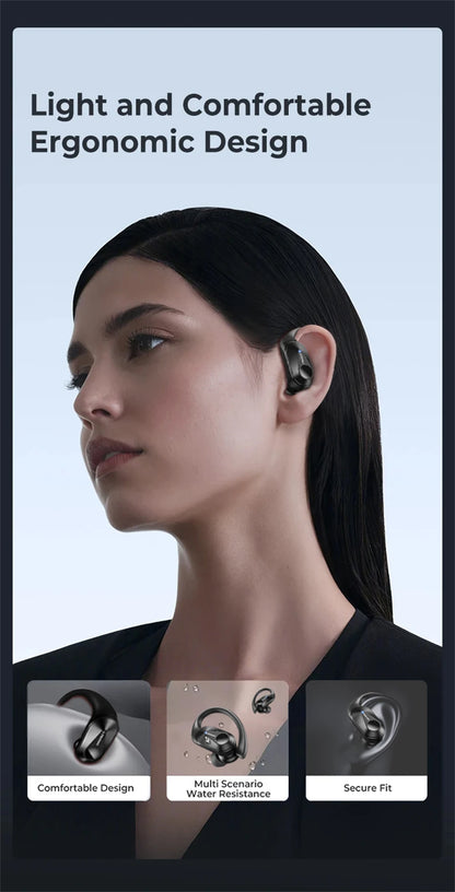 Lenovo LP75 TWS Bluetooth 5.3 Wireless Earphones – LED Display, Noise Reduction, Waterproof True Wireless Earbuds with Microphone & Deep Bass Sound