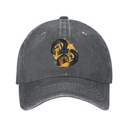 Produit gaming premium Fraquane Vintage Dragon Ball Z Attack of Shenron Baseball Caps Men Women Distressed Denim Washed Cap