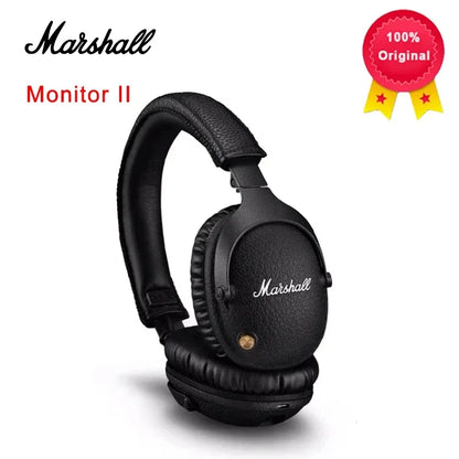 Marshall MONITOR II A.N.C. Wireless Noise Cancelling Headphones – Premium Bluetooth Over-Ear Headset with Deep Bass, Microphone & Gaming Audio