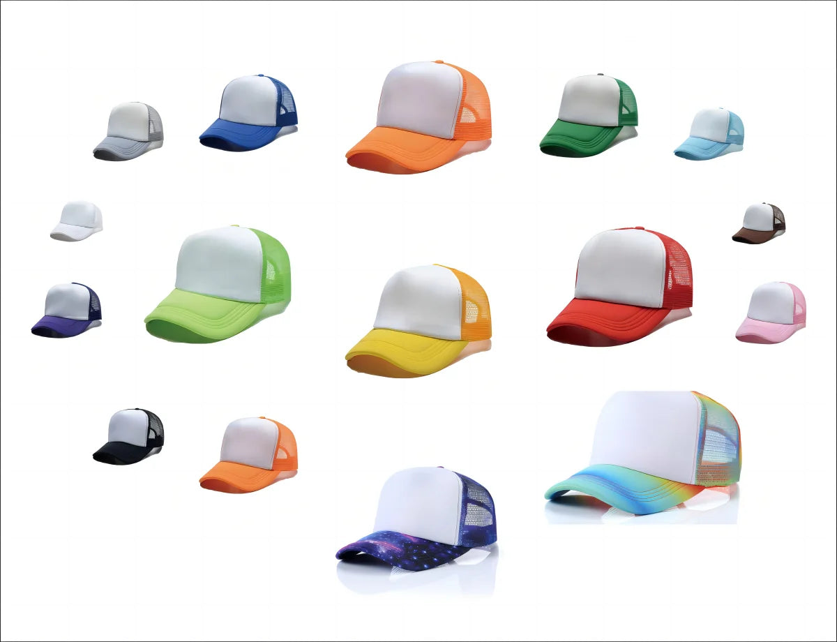 Sublimation Blank Hats Baseball Cap Snapback Hat For Children Adult Adjustable Hats Fashion New Sports Advertising Caps