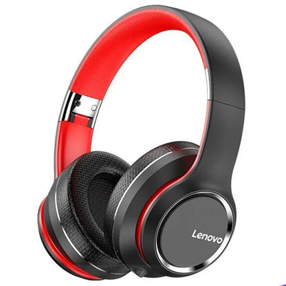 Lenovo HD200 Bluetooth Wireless Headphones – Noise Cancelling Over-Ear Gaming Headset with HiFi Stereo Sound & Microphone