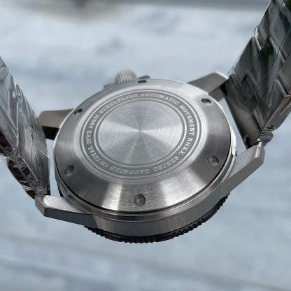 STEELFLIER SF793 NEW Automatic Mechanical Luxury Wristwatch NH34 Movement Synthetic Sapphire 20Bar Waterproof Men Luminous Watch