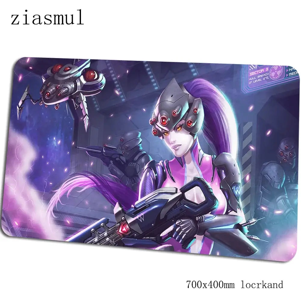 overwatch mouse pad Gorgeous Computer mat 70x40cm gaming mousepad large xl padmouse keyboard games pc gamer desk