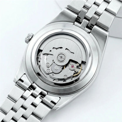 Custom Pilot Watch NH35 Automatic Mechanical Men Watch Sapphire Crystal Luminous 100M Water Resistant Cushion Case Dive Watch