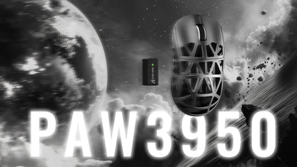 ATTACK SHARK R2 Gaming Mouse Magnesium Alloy, PAW3950 Sensor, Tri-Mode Wireless, 42000 DPI, 8000Hz, 45g Ultralight Gaming Mouse