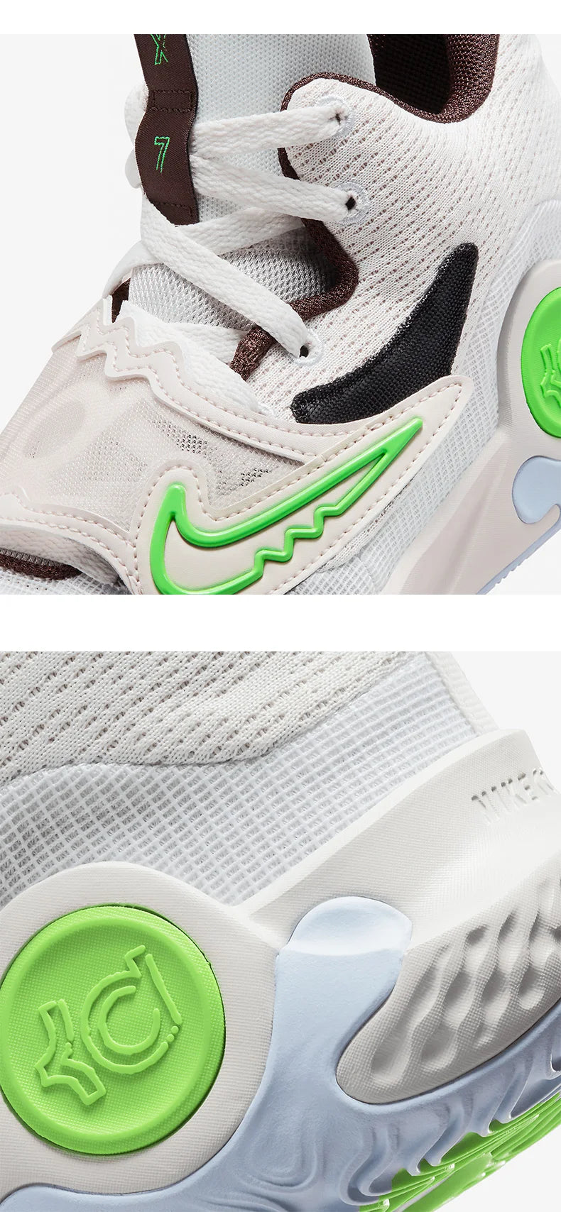 Nike ufficiali autentiche estive KD TREY 5 X EP, scarpe sportive da basket da uomo DJ7554-014