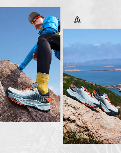 361 Degrees WUXIA 2 Laufschuhe, leicht, atmungsaktiv, dämpfend, rutschfest, weich, Outdoor-Wanderschuhe, vielseitige Sneaker für Herren, 672542201