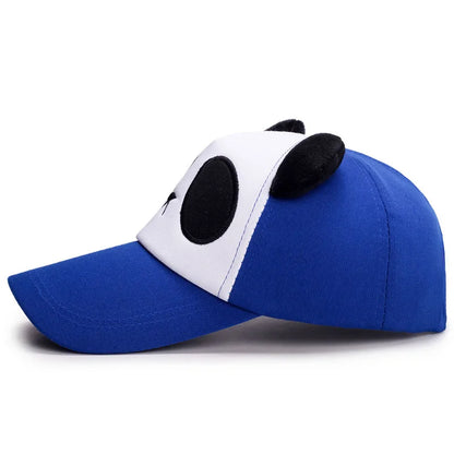 Summer Cute Panda Baseball Caps For Men Women Cotton Hip Hop Snapback Hats Sun Protection Boys Girls Outdoor Gorras Dropshipping