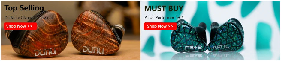 AFUL Explorer HiFi Wired Hybrid Earphones 1DD+2BA In-Ear Monitors with 3D Printed Acoustic Tube, RLC Crossover & Premium HiFi Earbuds