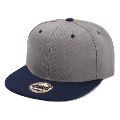 Cappellino da baseball a visiera piatta con logo personalizzato stampato o ricamato, cappellino unisex da esterno, cappellino hip hop "Dad Hat", gorras da uomo, cappellino street snapback