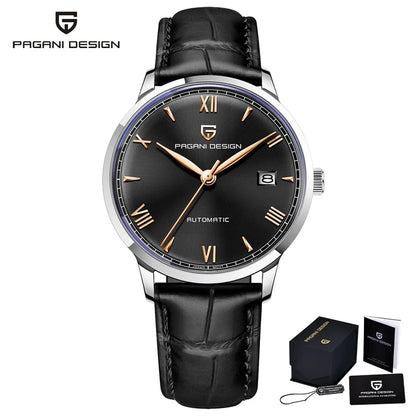 PAGANI DESIGN New NH35 Pilot Men Mechanical Watch Top Brand Sapphire Glass Automatic Watch 100M Waterproof Stainless Steel Watch