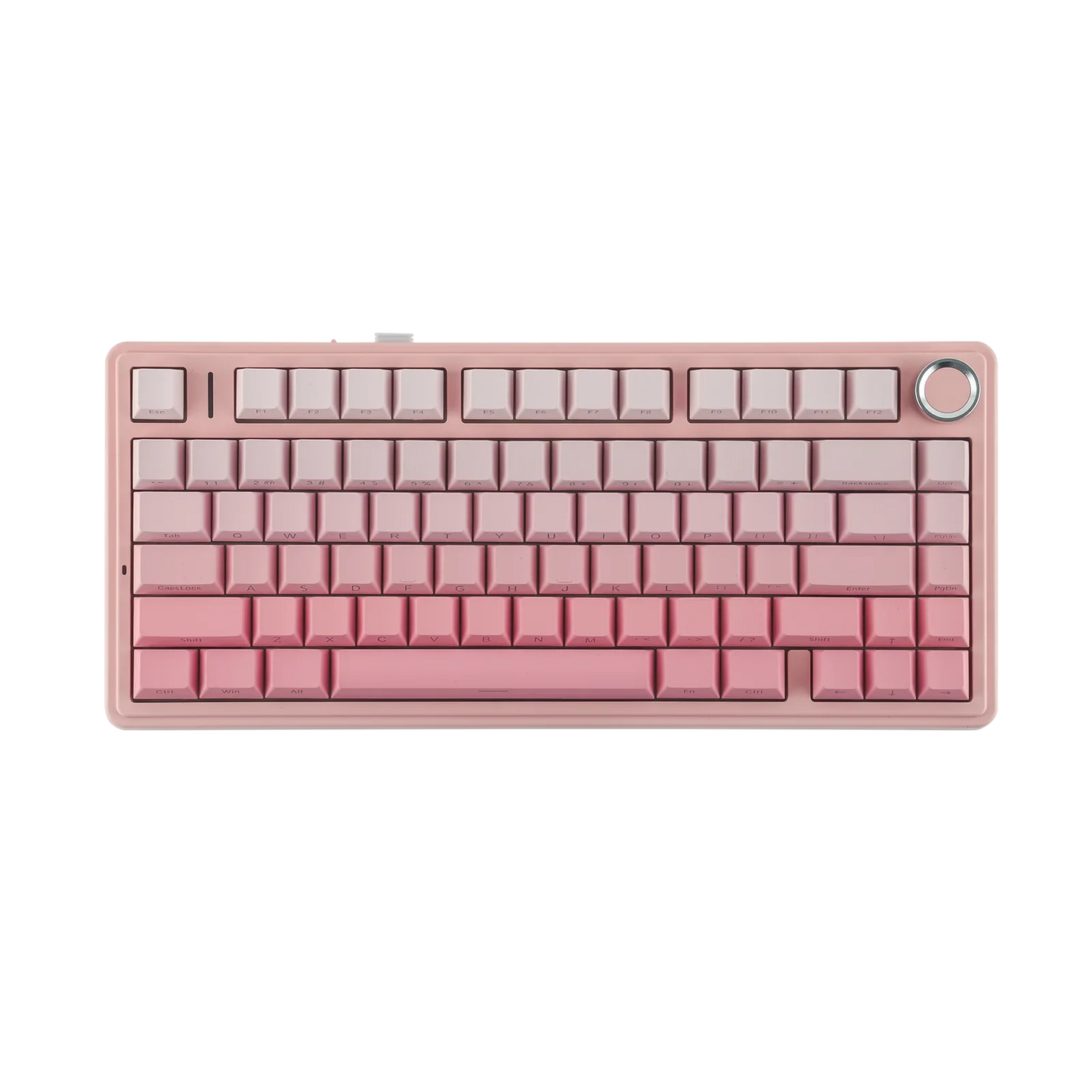 The New Hot-Selling EPOMAKER x AULA F75 75% ANSI Hot-Swappable Washer Bluetooth 5.0/2.4G Wireless/wired Mechanical Keyboard PBT