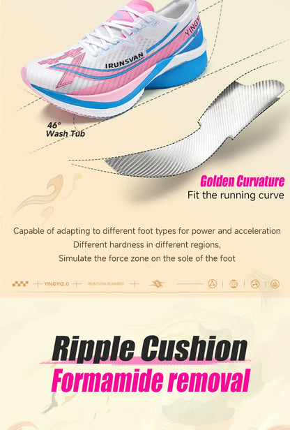 2025 Carbon Plate Marathon Running Shoes Professional Test; Stable Support Ultra-Light Bounce Shoes Unisex 088