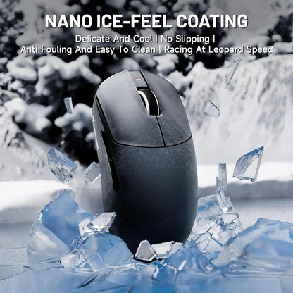 ATTACK SHARK X8 Ultra 8KHz Wireless Gaming Mouse, 55g Superlight Gaming Mouse, PAW3950MAX Sensor, 42,000 DPI, Tri-Mode Bluetooth & USB Gaming Mouse