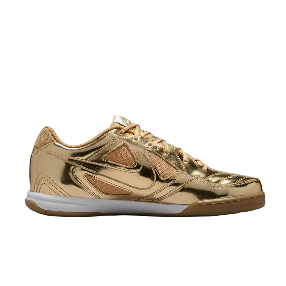 Nike Gato Series LV8 Soft, Slip-Resistant, Durable, Versatile Soccer Shoes Gold Unisex  IB3566700
