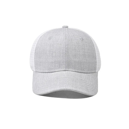 Cappellino da baseball per adulti, cappellino a rete, visiera curva poco profonda, cappello unisex, cappello estivo, cappello traspirante, cappellino da ombra, cappellino per primavera e autunno, cappellino hip hop aderente