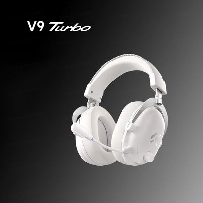 MCHOSE V9 Turbo Wireless Gaming Headset with Microphone, Four-Mode Esports Headphones, Over-Ear Bluetooth Gaming Headset with Professional Audio