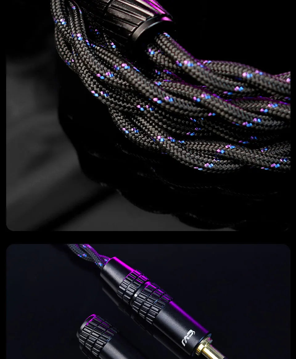 CVJ Vivian HiFi In Ear Earphones with 10mm Dynamic Driver, Wired Gaming Earphones, Detachable 0.78mm Cable, High Fidelity Sound Quality Earbuds