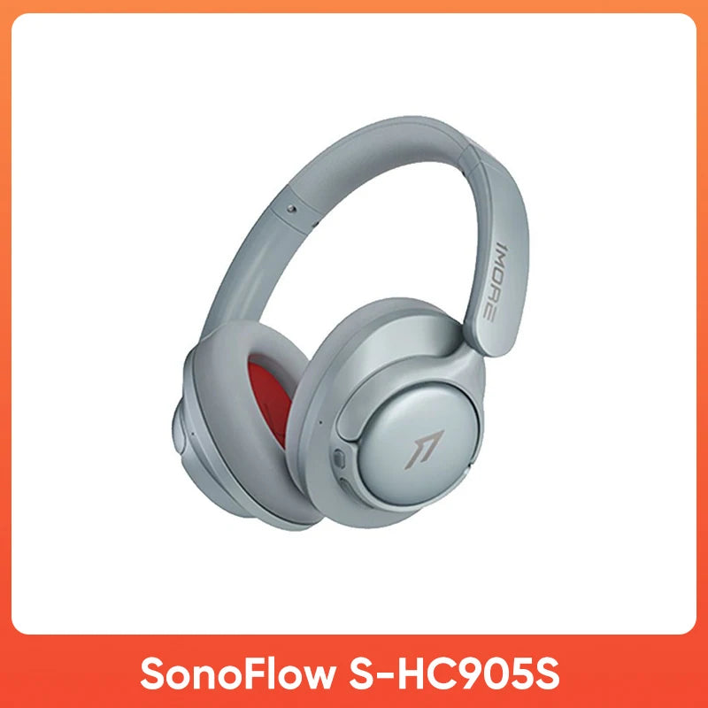 1MORE SonoFlow S Wireless Headphones with 42dB ANC, Hi-Res LDAC Audio, Bluetooth Noise Cancelling Headphones, 90H Playtime